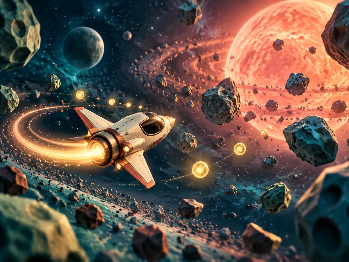 Ember Orbit original game illustration