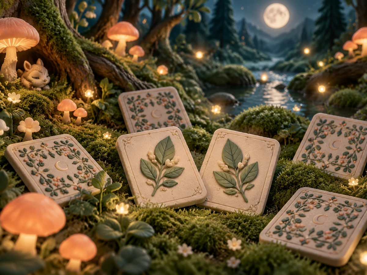 Mosslight Grove original game illustration